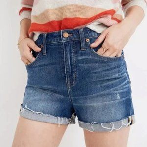Madewell High-Rise Denim Shorts size 26